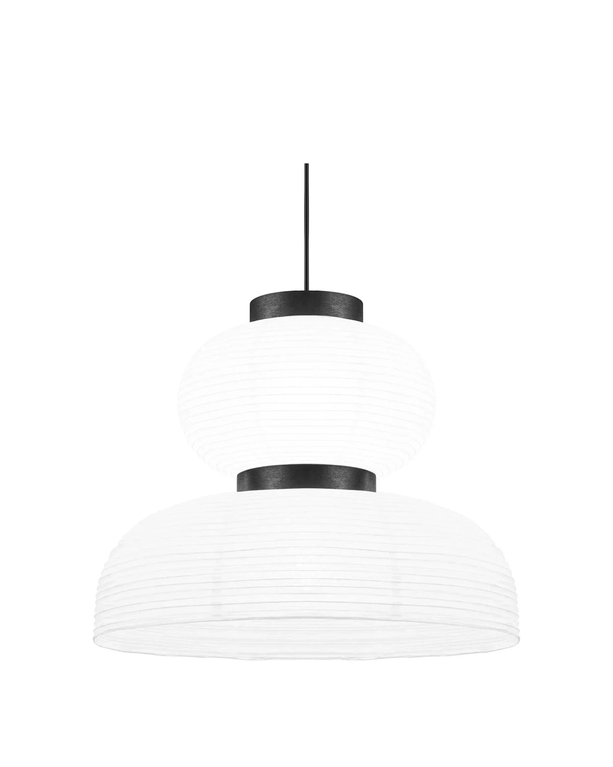 Akio bell™ paper pendant light | cloche - lighting formakami jh4 pendant-inspired | madorne