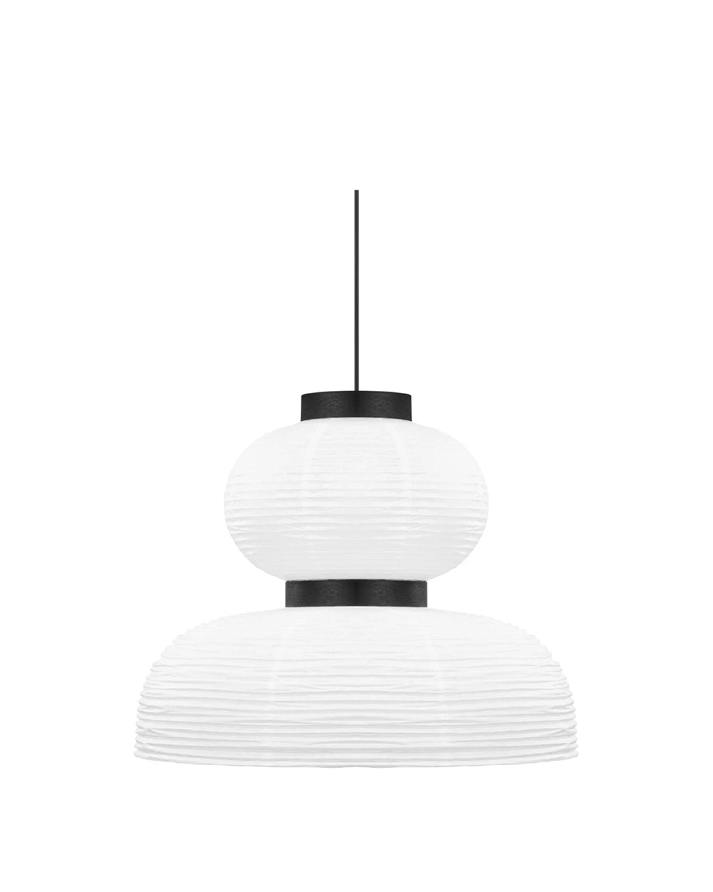 Akio bell™ paper pendant light | cloche - lighting formakami jh4 pendant-inspired | madorne