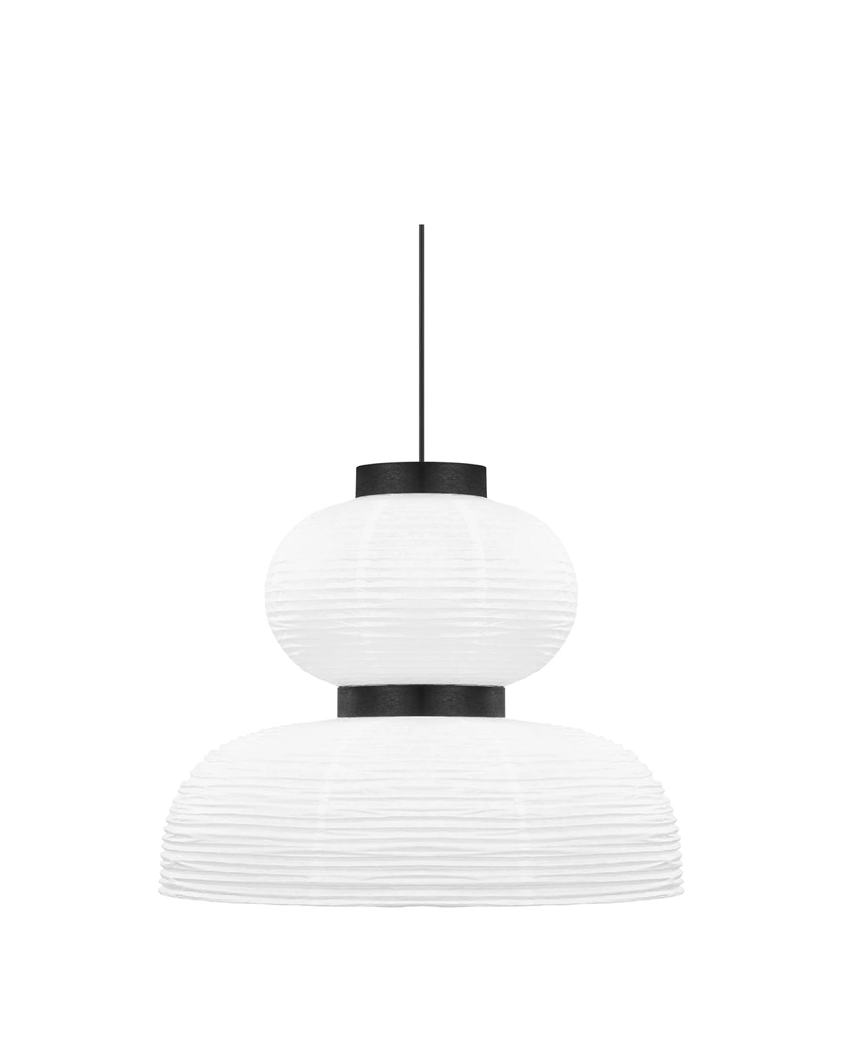 Akio bell™ paper pendant light | cloche - lighting formakami jh4 pendant-inspired | madorne