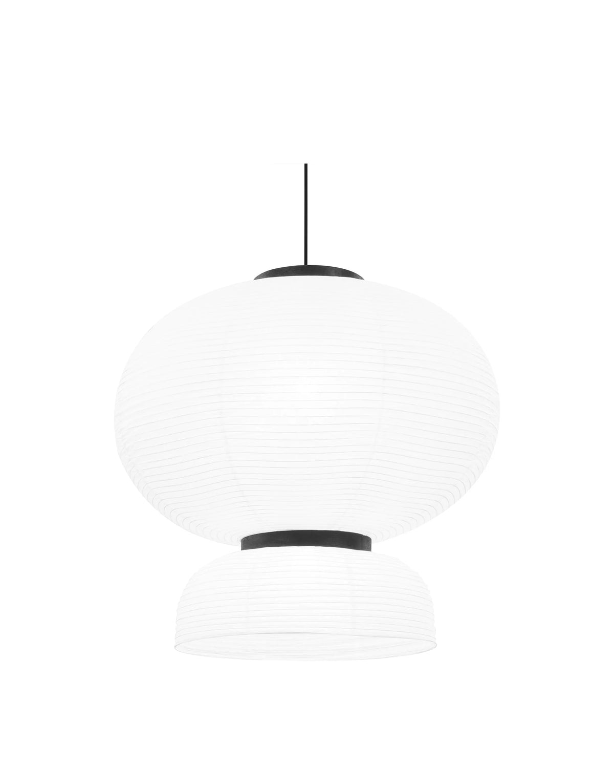 Akio orb™ paper pendant light | sphere - lighting formakami jh5 pendant-inspired | madorne