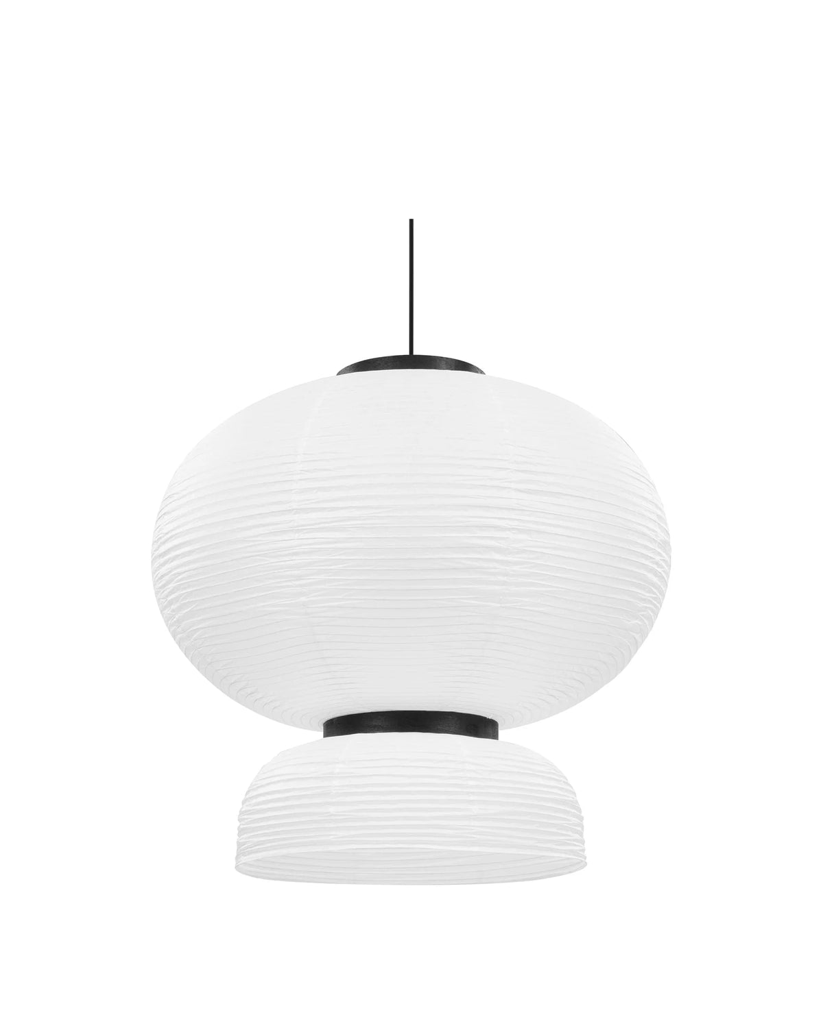 Akio orb™ paper pendant light | sphere - lighting formakami jh5 pendant-inspired | madorne