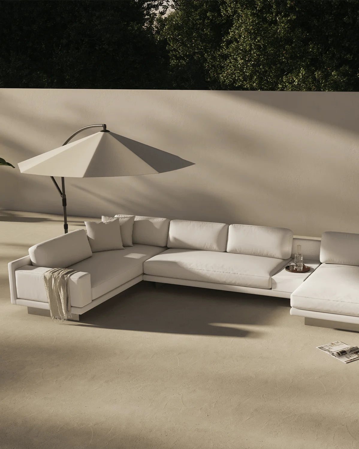 Alessa™ outdoor module - modules alessa | modular sofa element | madorne