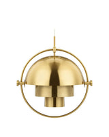 Ammona 60™ pendant | layered metal - brass - lighting 60 | modern light | madorne