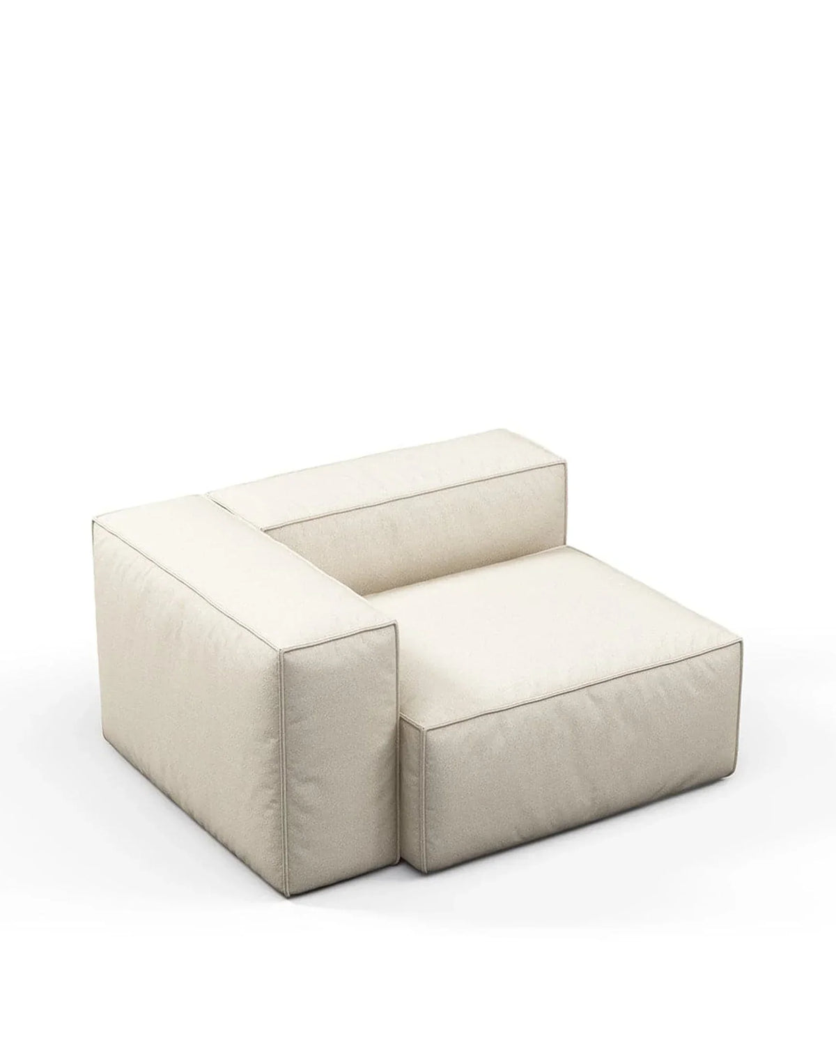 Ande™ outdoor module left arm - modules ande | modular sofa element | madorne