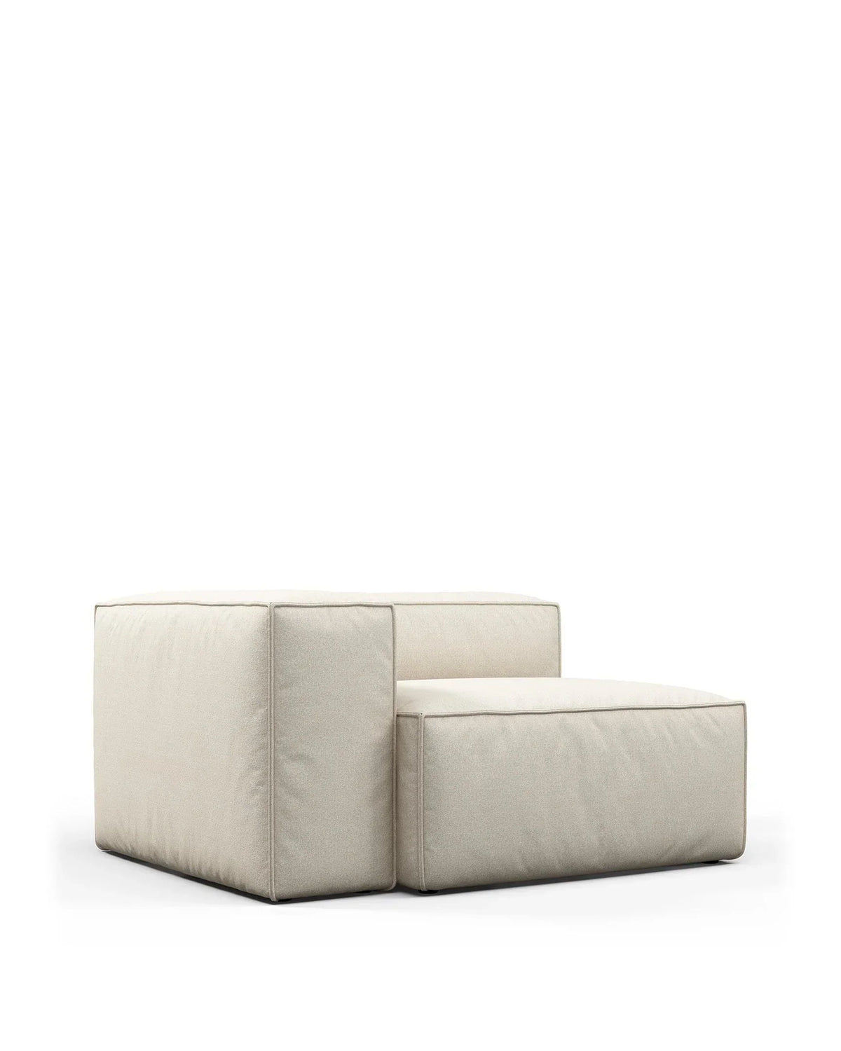 Ande™ outdoor module left arm - modules ande | modular sofa element | madorne