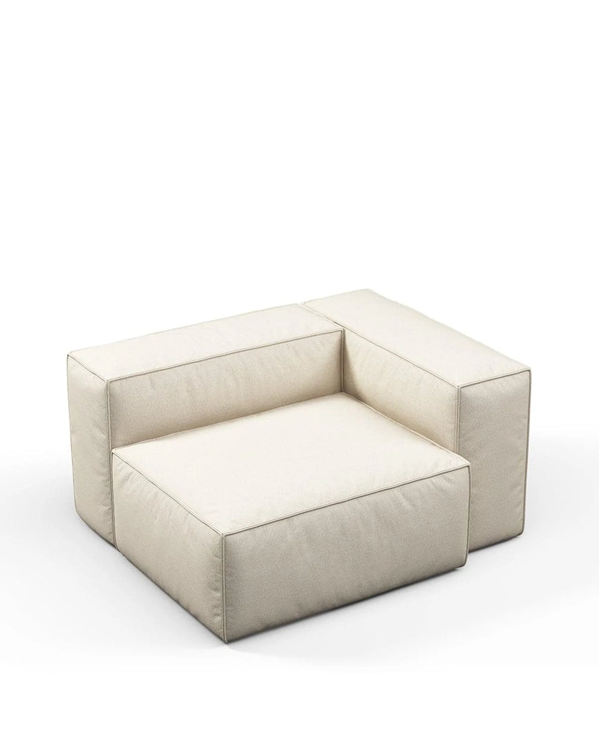 Ande™ outdoor module right arm - modules ande | modular sofa element | madorne