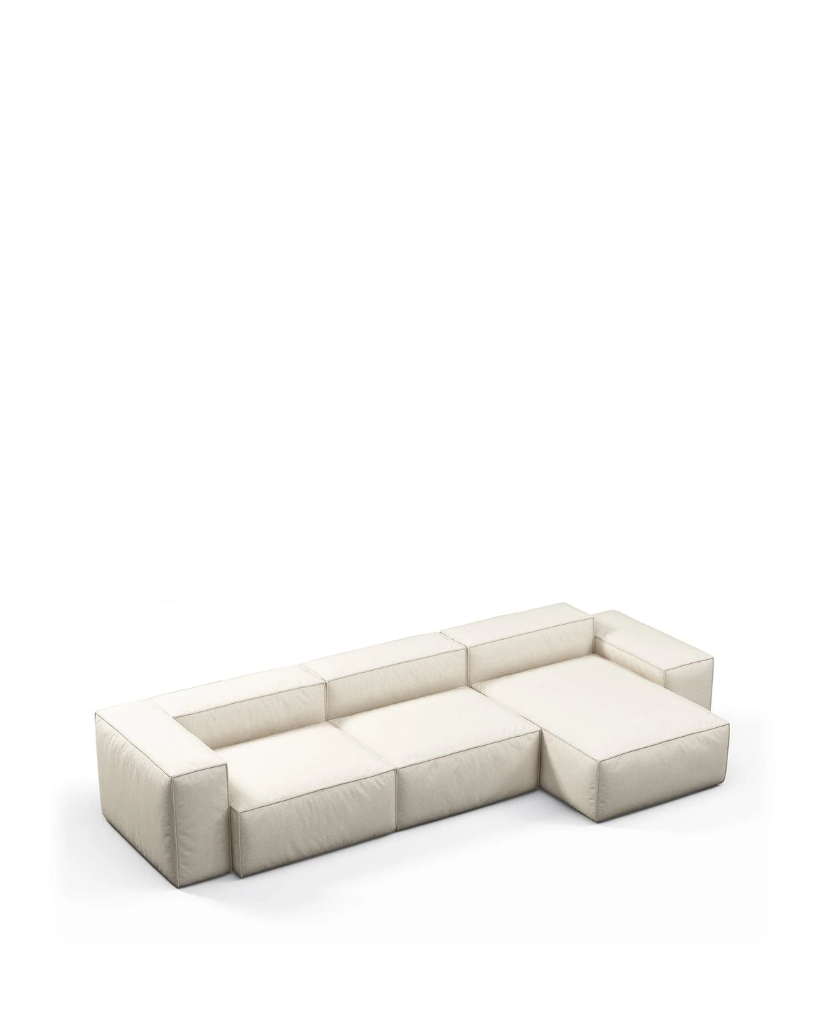 Ande™ outdoor sectional right chaise - sectionals ande | sofa | madorne
