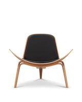 Arc 07™ shell lounge chair | walnut leather - chairs 07 | madorne