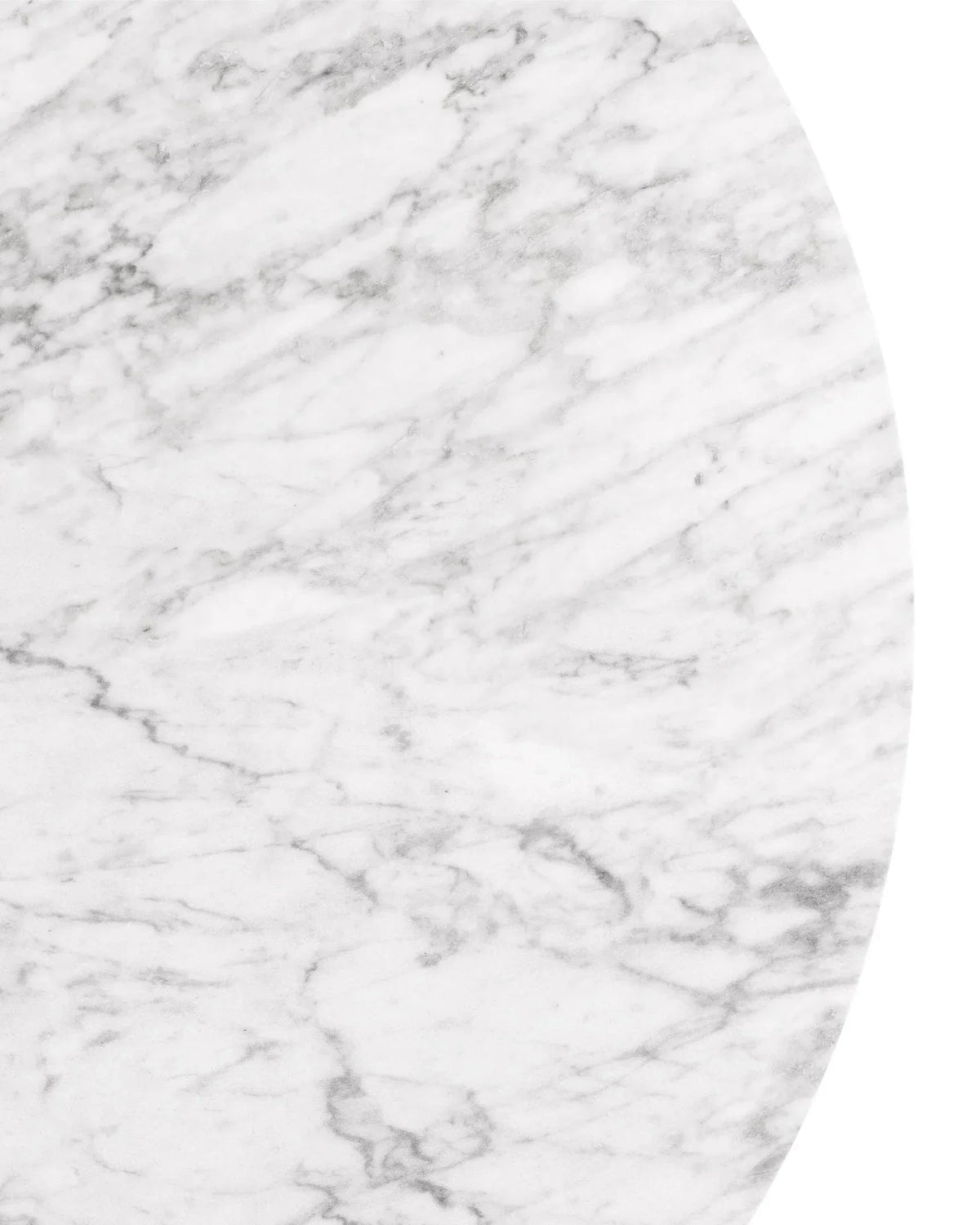 Arhus™ round dining table 47in | carrara marble - tables saarinen inspired design | madorne