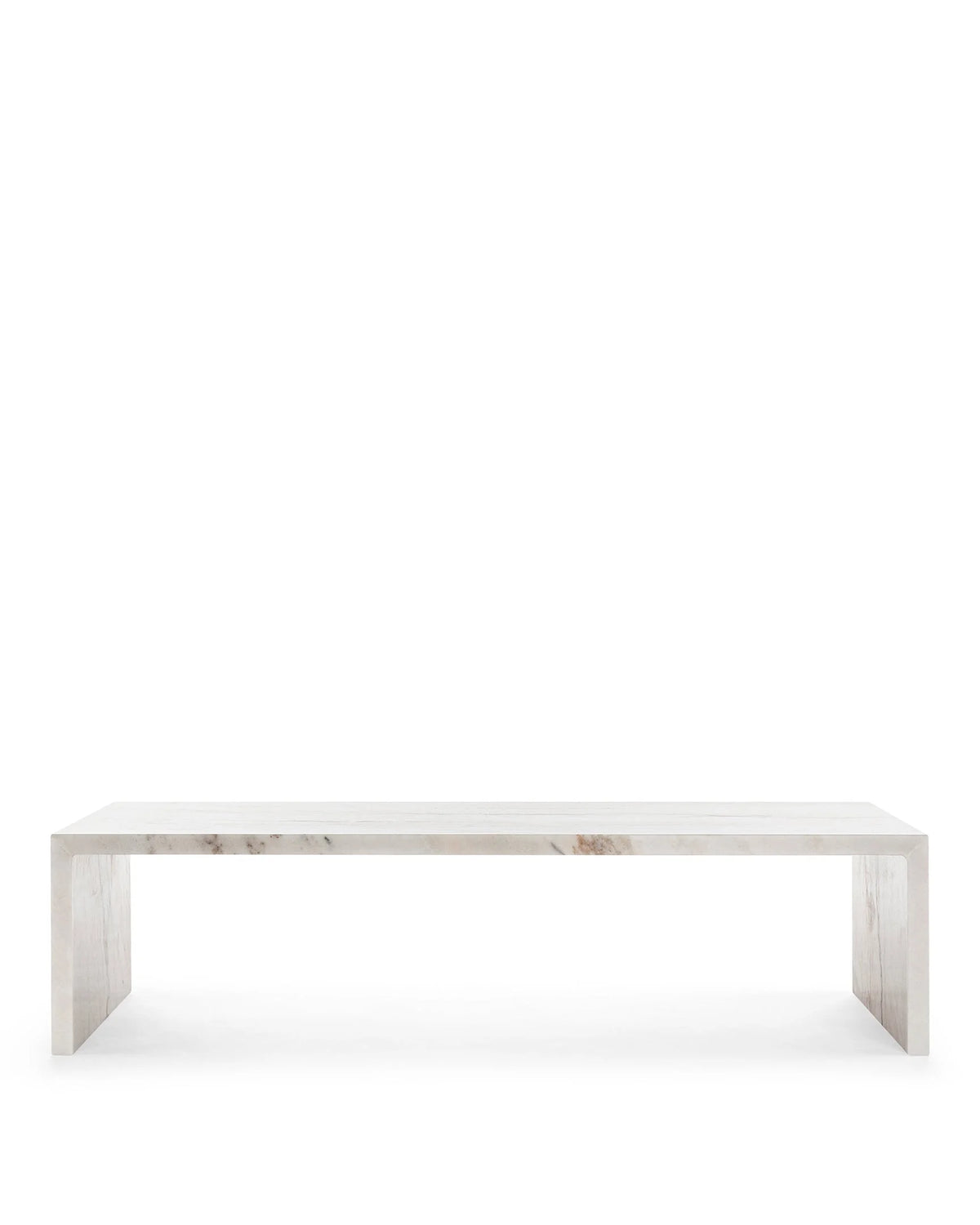 Aris sphere™ coffee table | natural marble - white - tables sphere inspired by plinth bridge | madorne