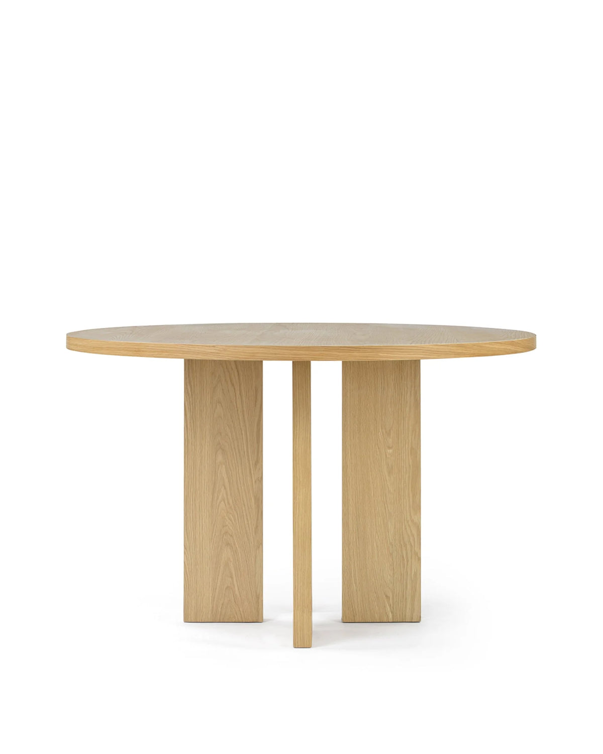 Arla™ round dining table | oak wood veneer top - tables arla | madorne