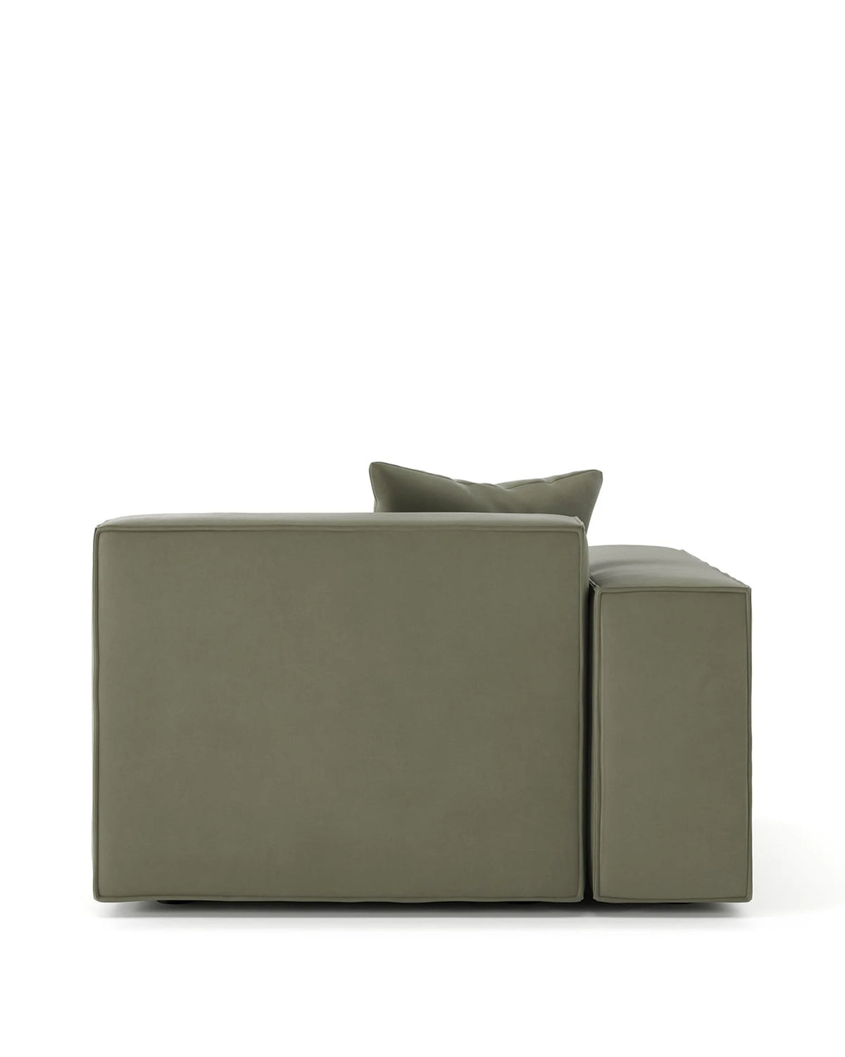 Arlae™ module left arm | sage vegan suede - modules arlae | modular sofa element | madorne