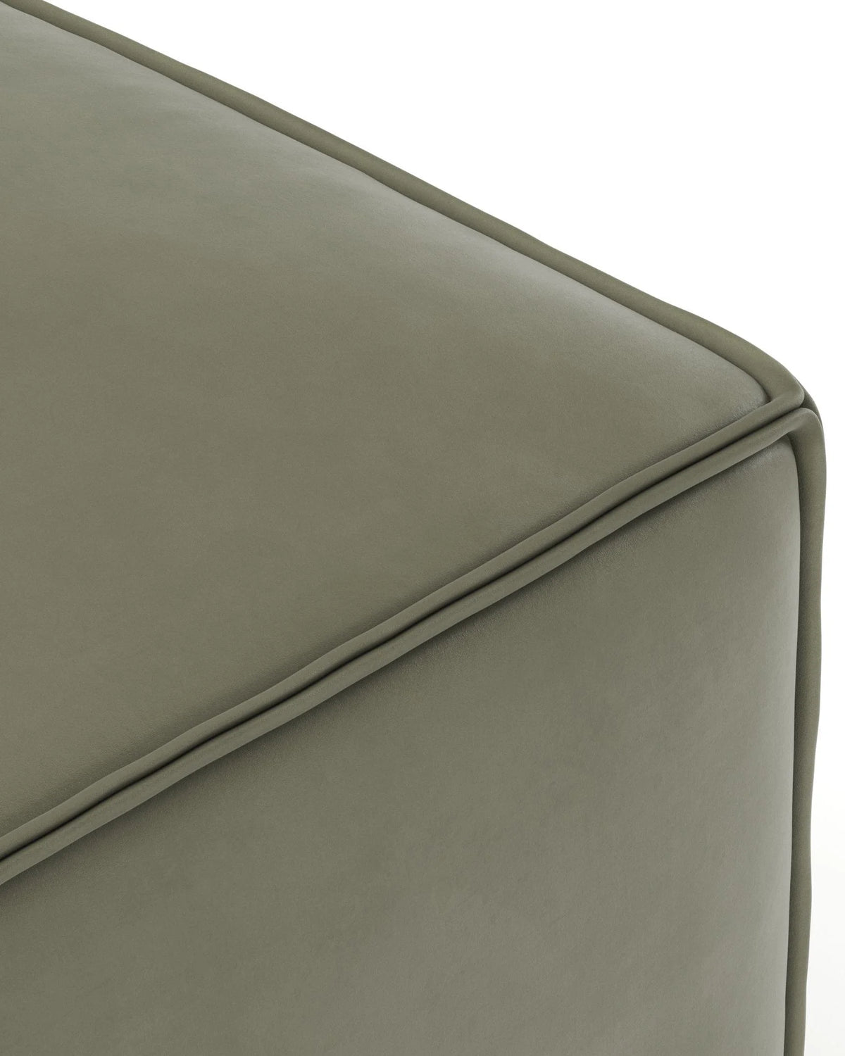 Arlae™ module left arm | sage vegan suede - modules arlae | modular sofa element | madorne