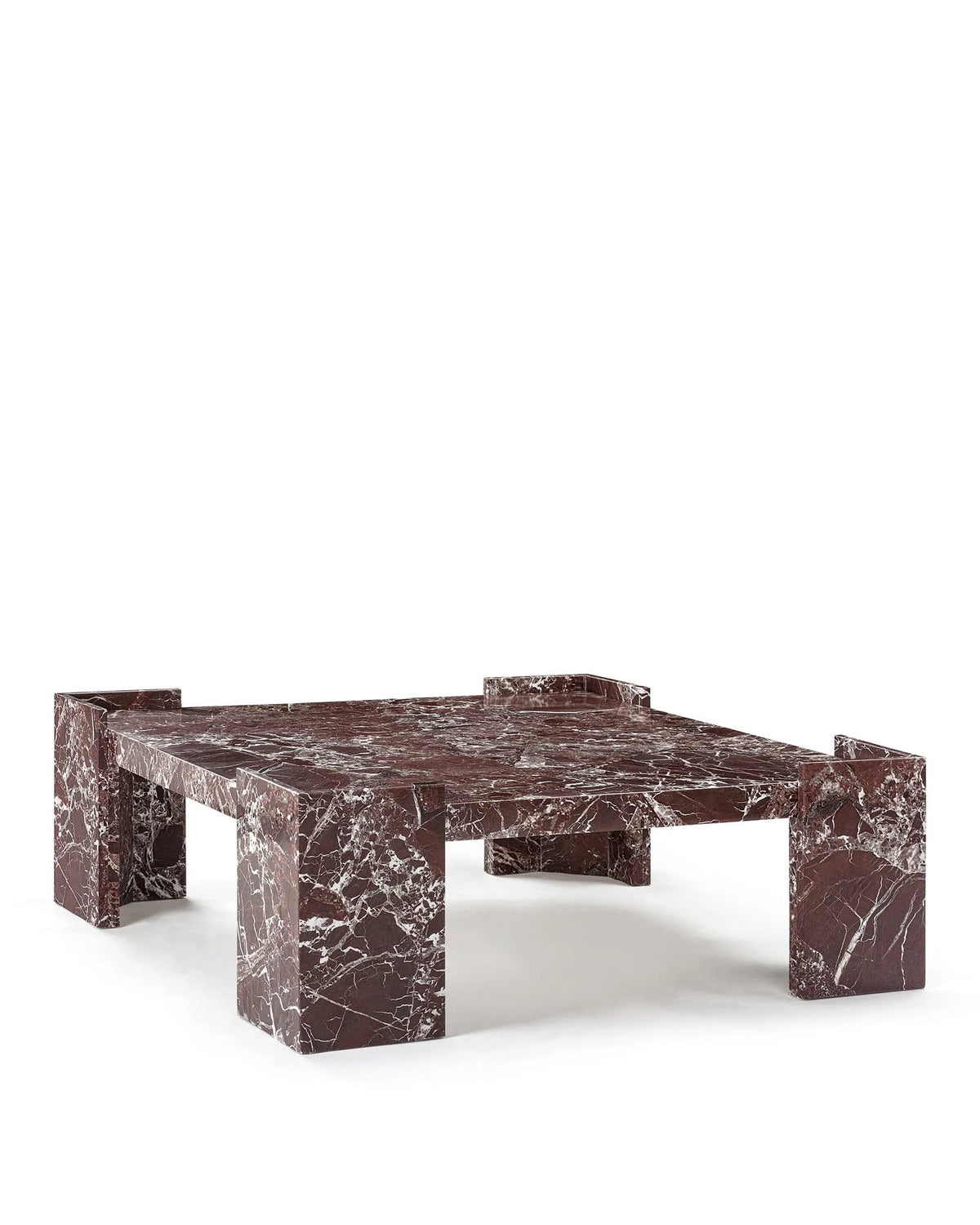 Aspa Rosso™ Coffee Table | Rosso Levanto Marble