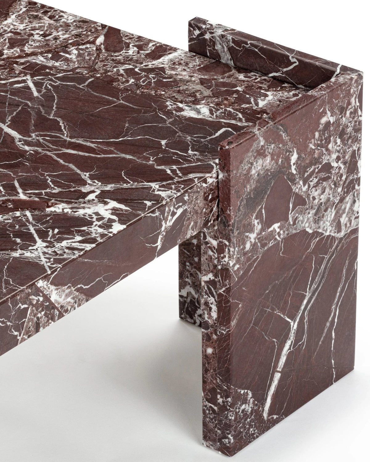 Aspa Rosso™ Coffee Table | Rosso Levanto Marble
