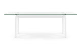 Atelier 28™ dining table | tubular steel base - white - tables 28 | designer | madorne
