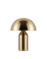 Atola 77™ table lamp | metal dome - brass - lighting 77 | modern | madorne