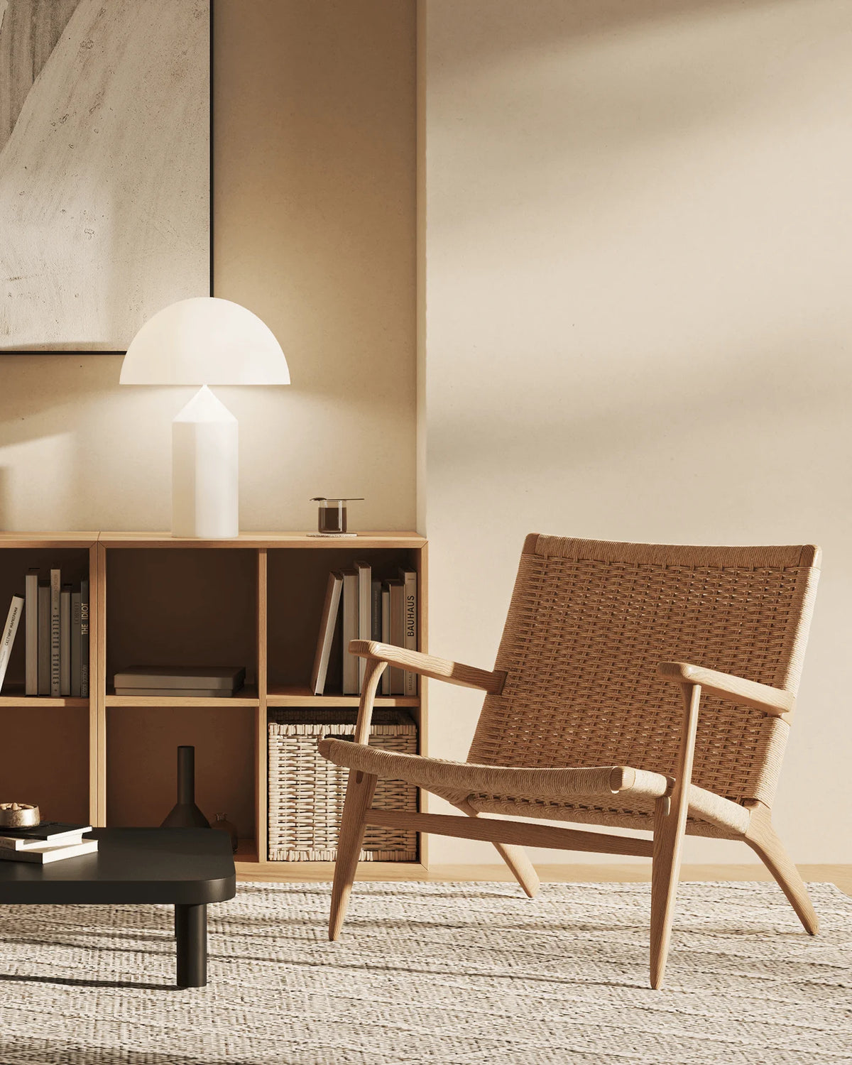 Atola 77™ table lamp | metal dome - lighting 77 | modern | madorne