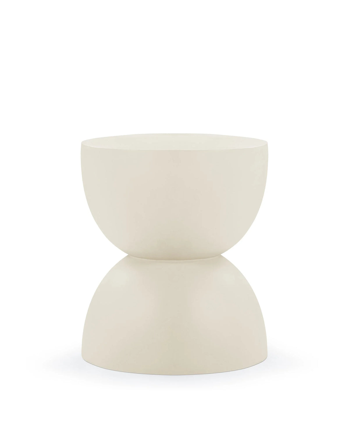 Aural™ outdoor side table | lightweight concrete - alabaster / indoor/outdoor - tables aural | madorne