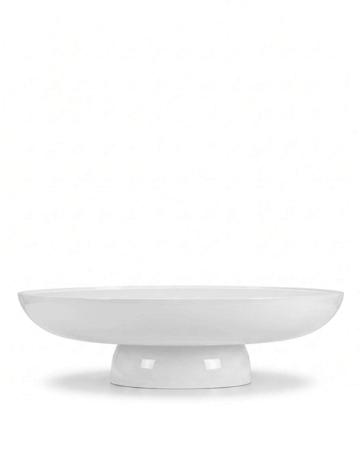 Auralis™ coffee table | gloss pedestal - white - tables auralis | designer | madorne