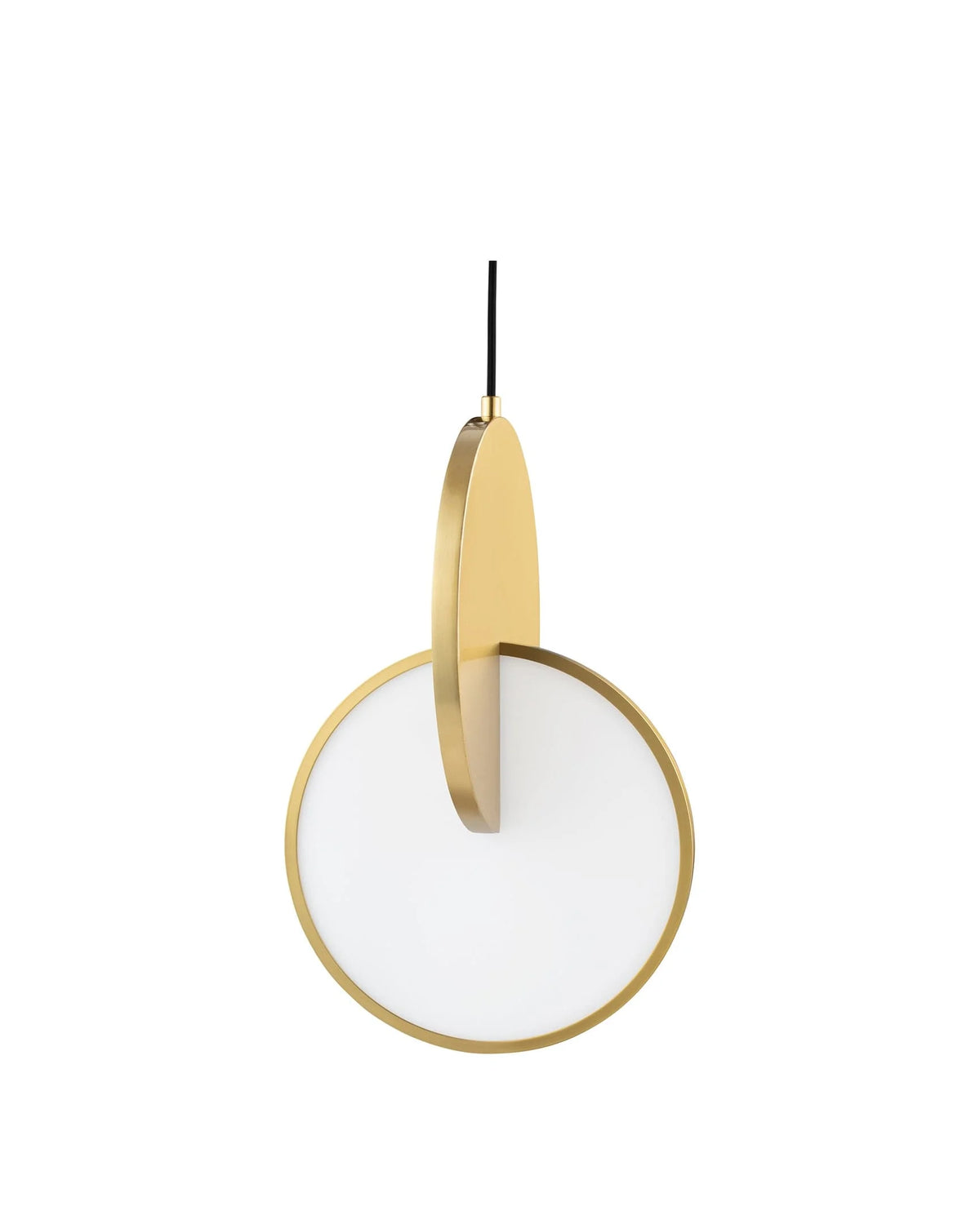 Aurelia disc™ pendant | chrome or gold - lighting eclipse pendant-inspired | madorne