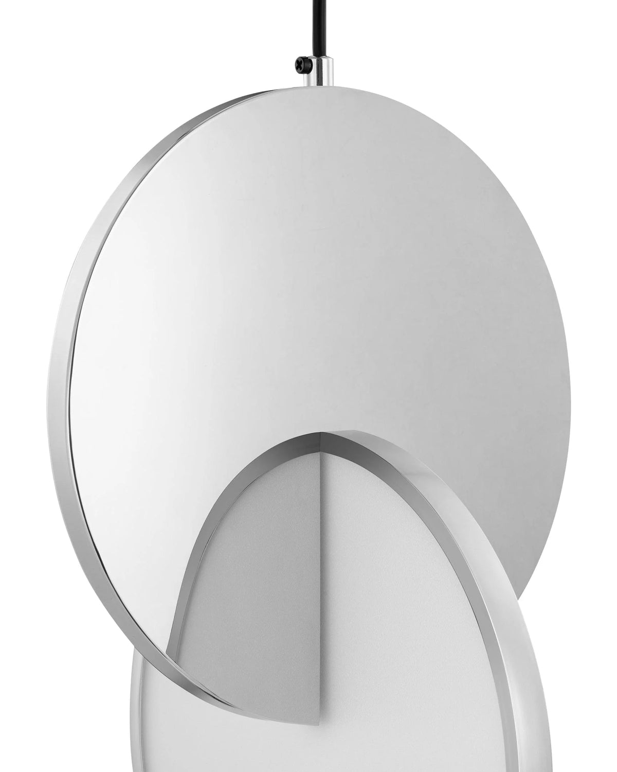Aurelia disc™ pendant | chrome or gold - lighting eclipse pendant-inspired | madorne