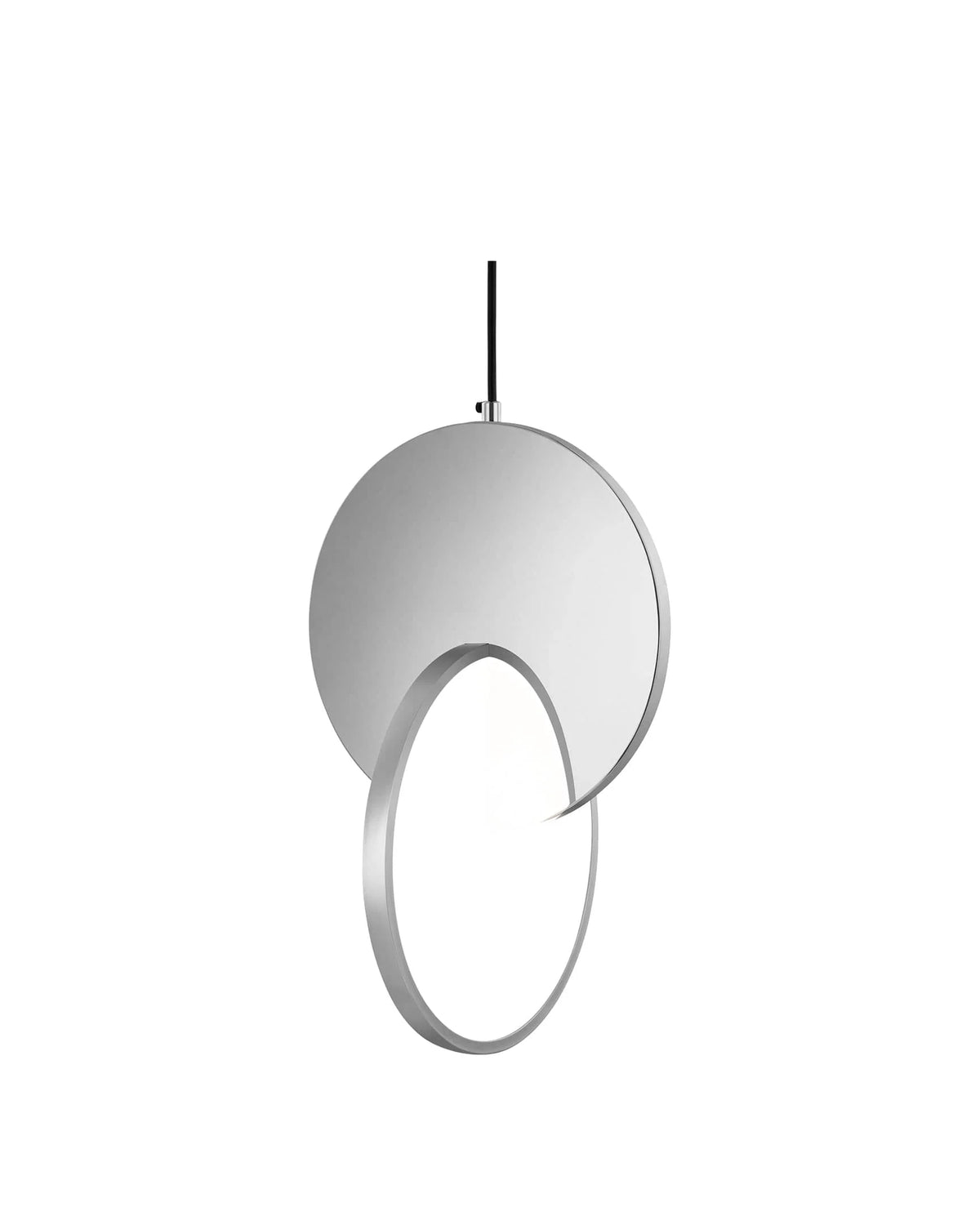 Aurelia disc™ pendant | chrome or gold - lighting eclipse pendant-inspired | madorne