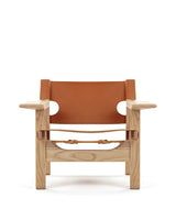 Axela 58™ lounge chair | whiskey brown vegan leather - chairs 58 inspired by the spanish | madorne