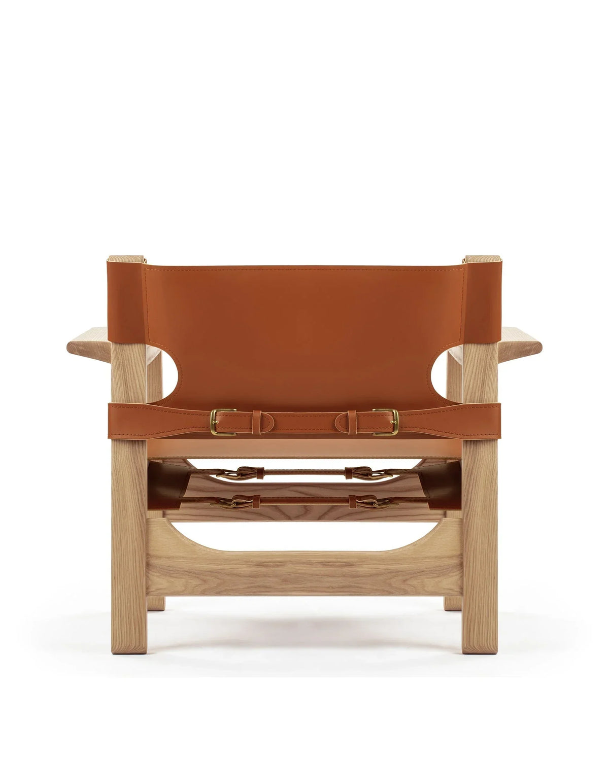 Axela 58™ lounge chair | whiskey brown vegan leather - chairs 58 inspired by the spanish | madorne