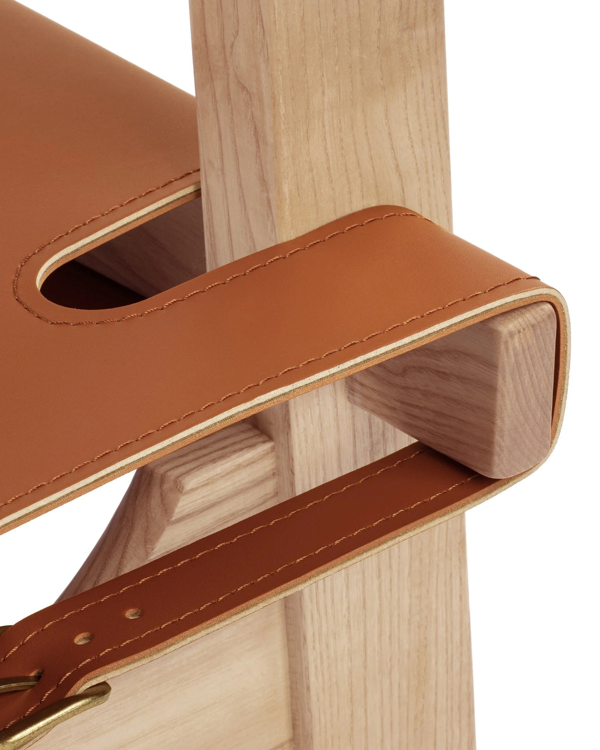 Axela 58™ lounge chair | whiskey brown vegan leather - chairs 58 inspired by the spanish | madorne