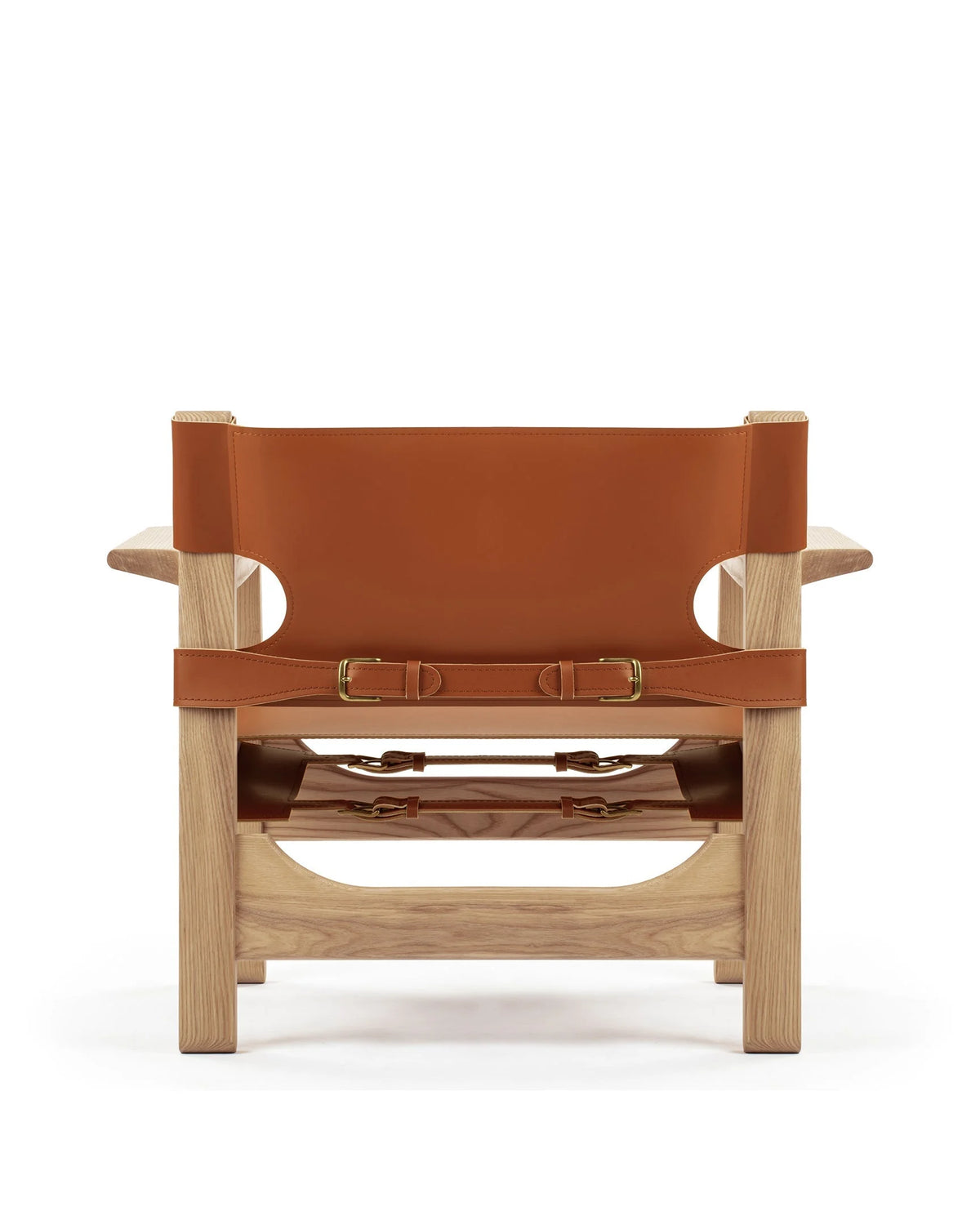 Axela 58™ lounge chair | whiskey brown vegan leather - chairs 58 inspired by the spanish | madorne