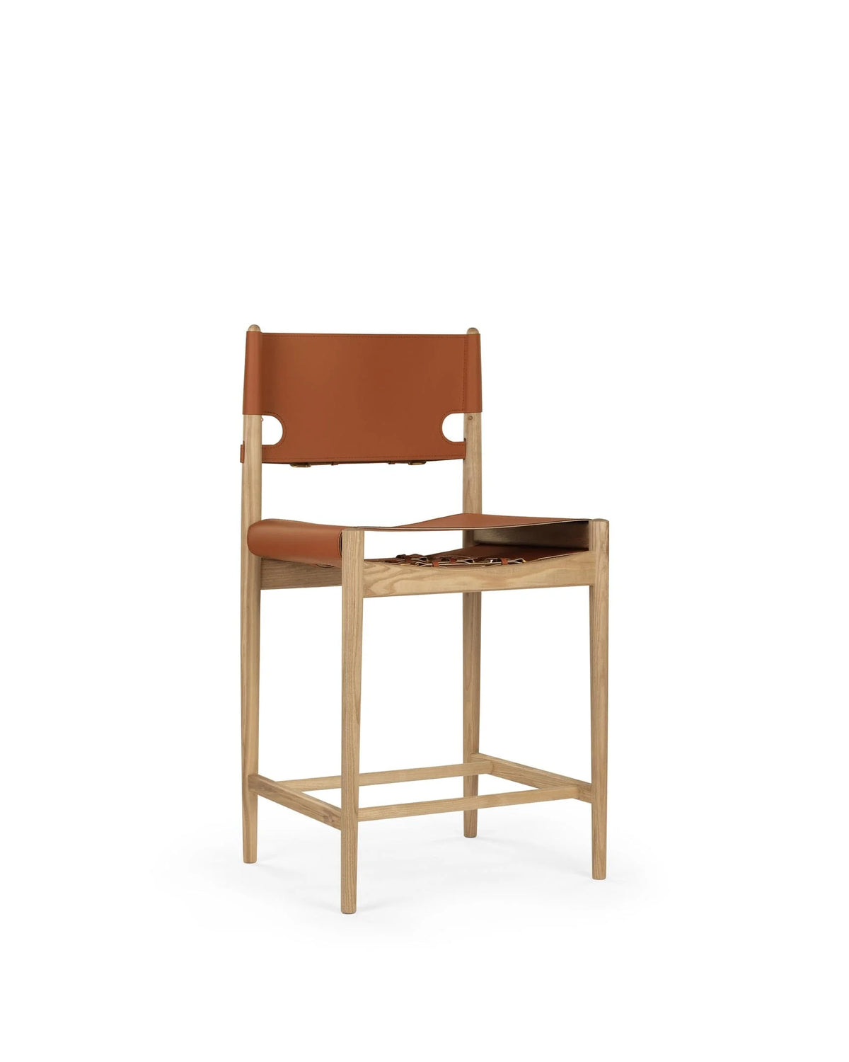 Axen™ counter stool | walnut-stained ash - bar & stools axen | designer or | madorne