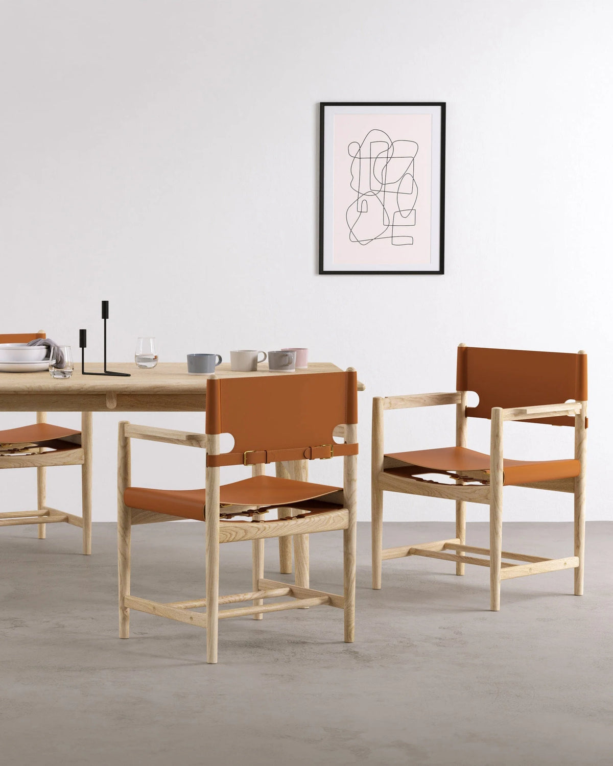 Axen™ Dining Armchair | Walnut-Stained Ash