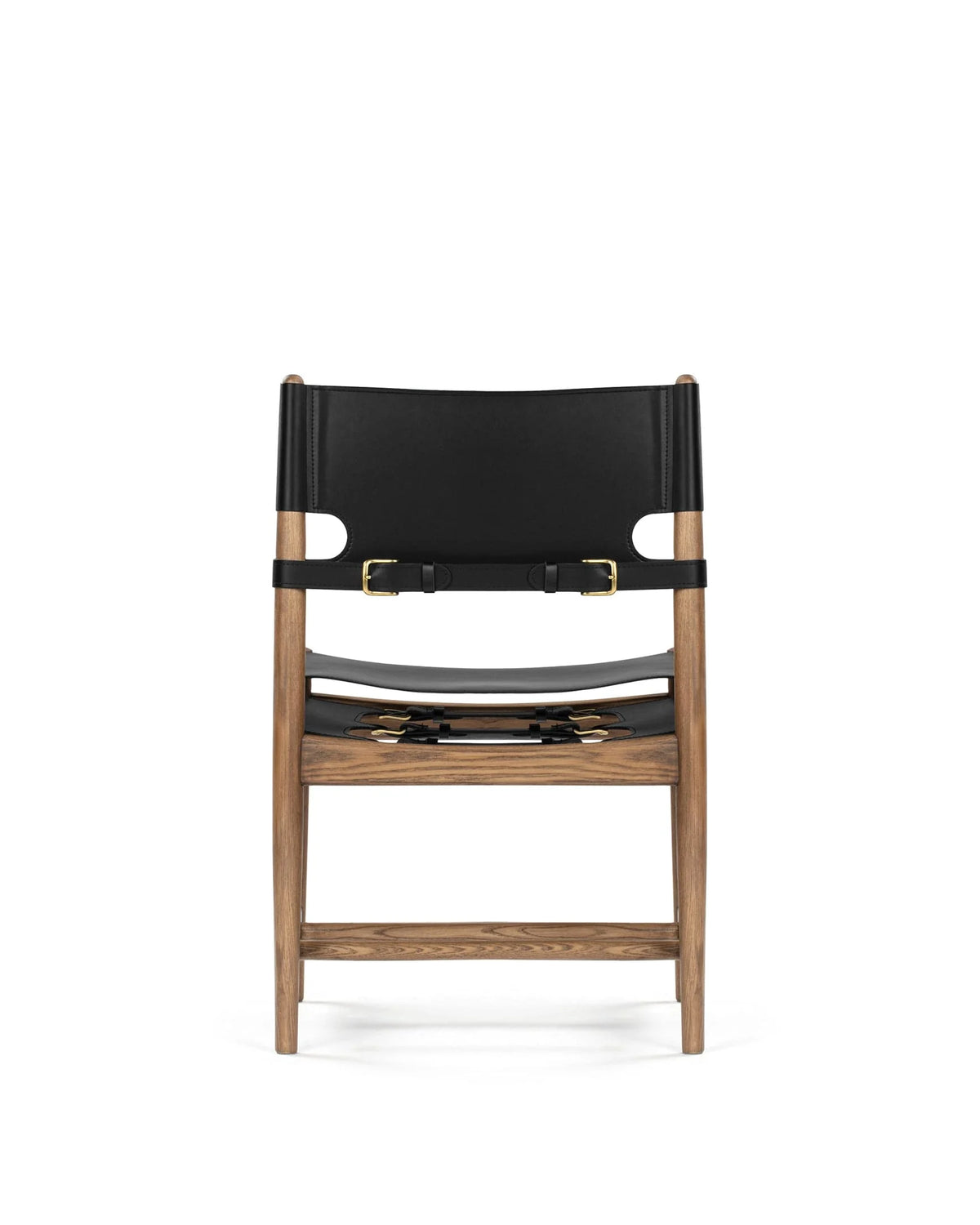 Axen™ side chair | walnut-stained ash - dining chairs axen inspired by spanish | madorne
