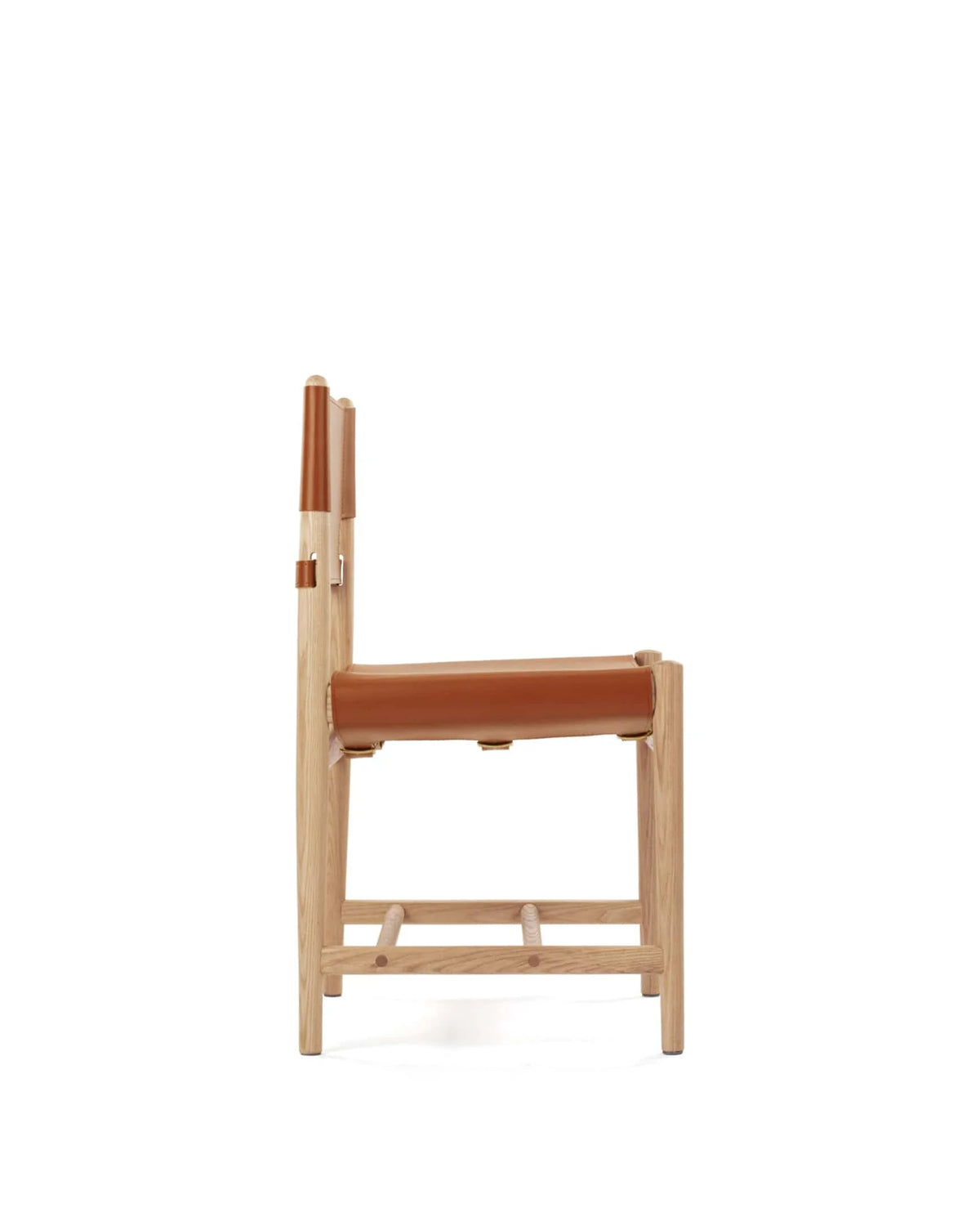 Axen™ side chair | walnut-stained ash - dining chairs axen inspired by spanish | madorne