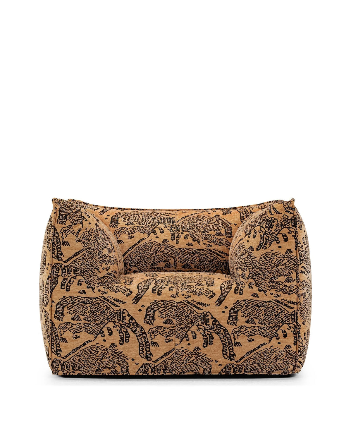Bambola 72™ lounge chair | sculptural upholstery - tiger mountain chenille - chairs 72 | designer | madorne