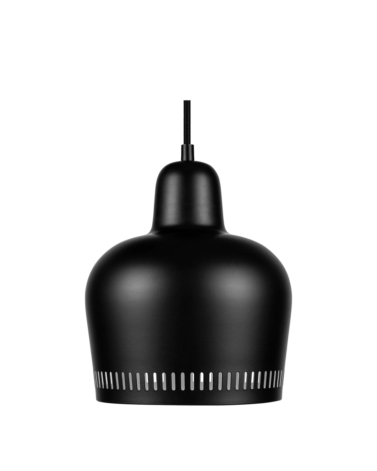Bella™ pendant | aluminum and steel - black - lighting a330s golden bell pendant-inspired | madorne