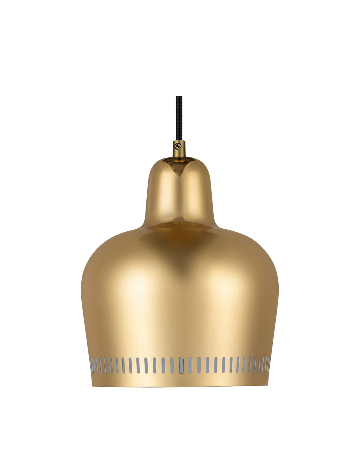 Bella™ pendant | aluminum and steel - brass - lighting a330s golden bell pendant-inspired | madorne