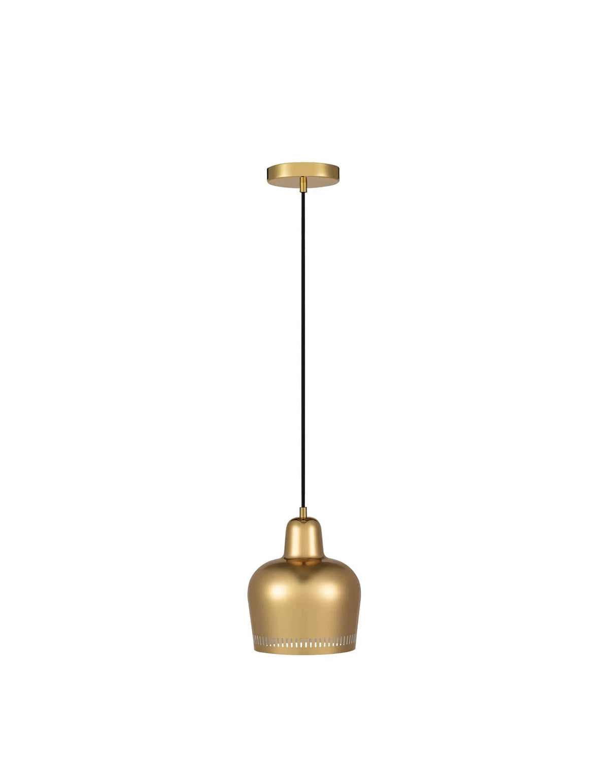 Bella™ pendant | aluminum and steel - lighting a330s golden bell pendant-inspired | madorne