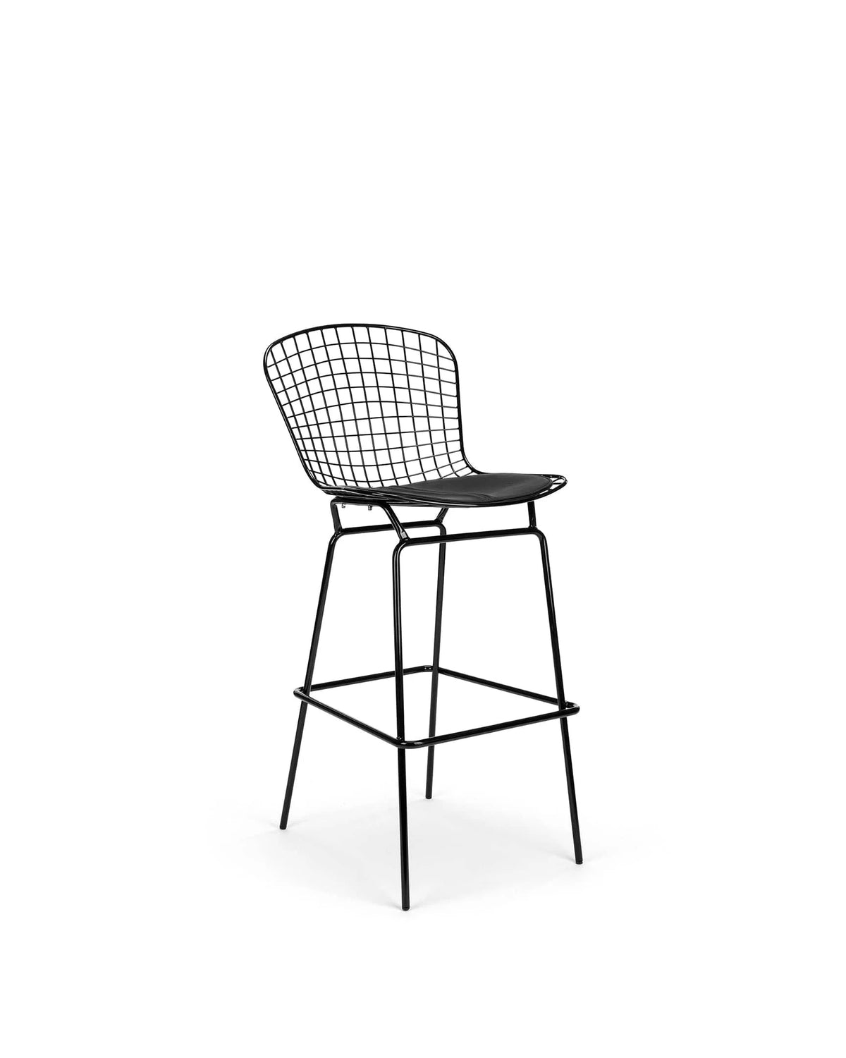 Berto™ bar stool | leather and chrome - & counter stools berto | modern | contemporary design | mad...