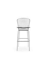 Berto™ bar stool | leather and chrome - frame - & counter stools berto | modern | contemporary design | mad...