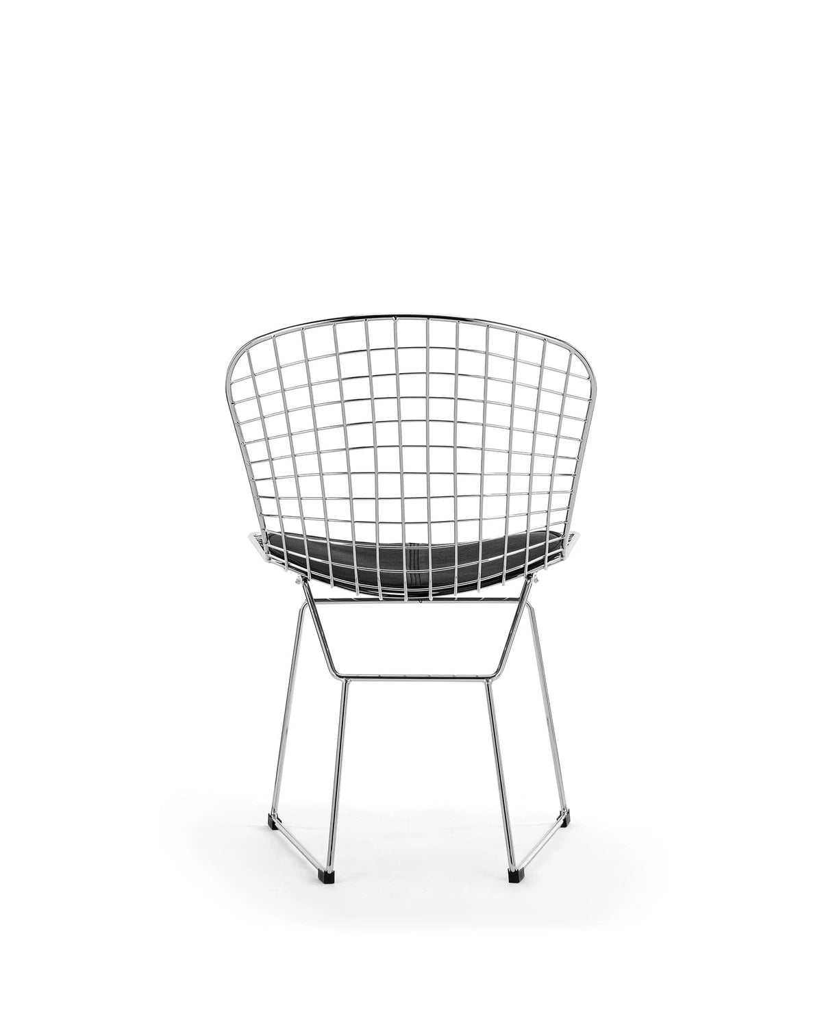 Berto sling 52™ side chair | leather and metal - dining chairs 52 inspired by bertoia