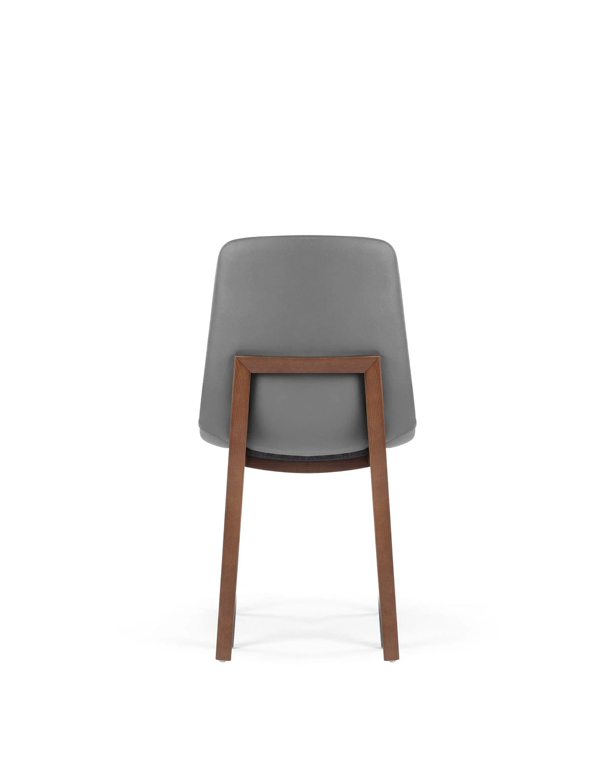 Blanc curve™ side chair | walnut-stained wood - dining chairs curve | designer | madorne