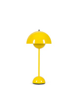 Bloom 68™ table lamp | double-dome shade - panton yellow - lighting 68 | designer decorative light | madorne