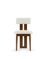 Boma dining™ chair | white boucle wool - dining chairs hippo chair-inspired | madorne
