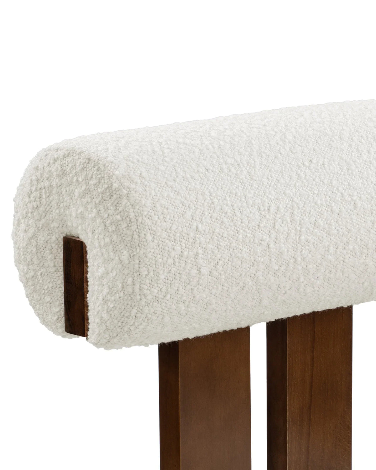 Boma dining™ chair | white boucle wool - dining chairs hippo chair-inspired | madorne