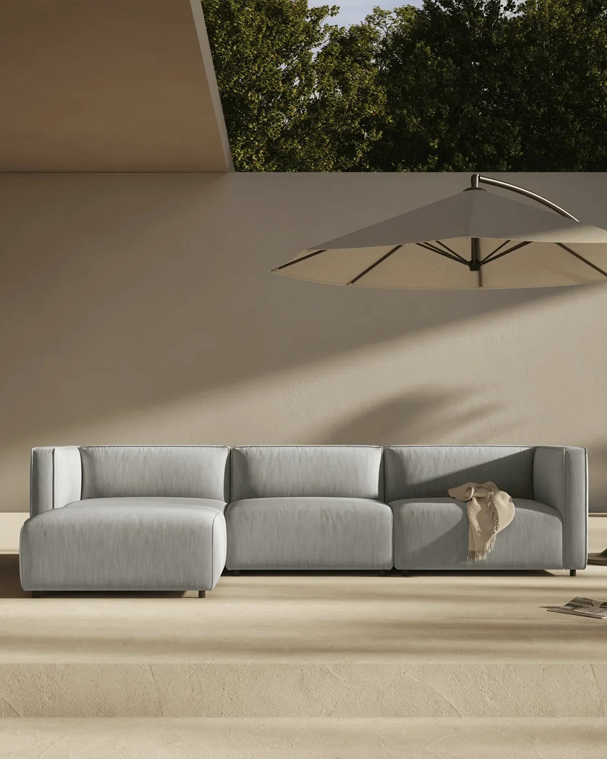 Bonda™ outdoor module armless - modules bonda | modular sofa element | madorne