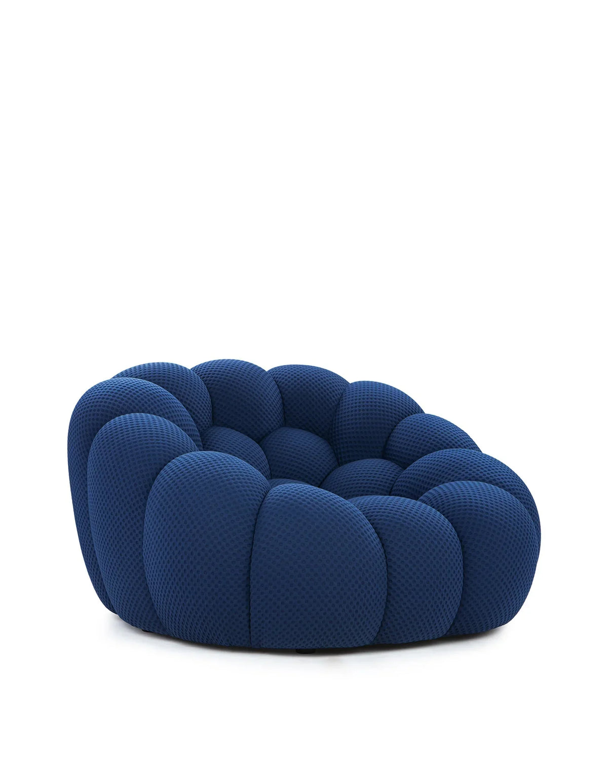 Bulle 14™ lounge chair | navy waffled jersey - chairs 14 | madorne