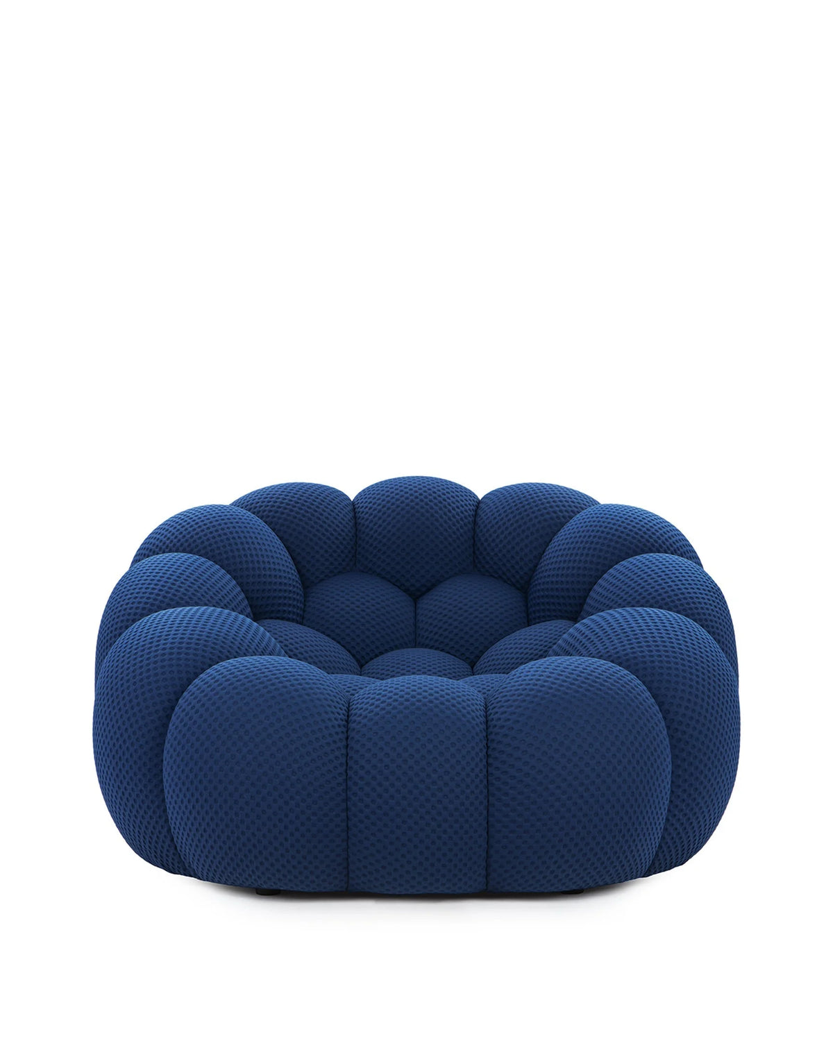 Bulle 14™ lounge chair | navy waffled jersey - chairs 14 | madorne