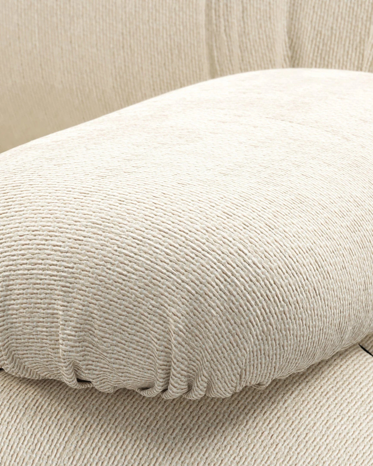 Camaleon 70 outdoor™ module right arm | cream chunky performance weave (outdoor) - modules outdoor | designer modular